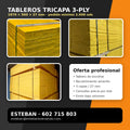 Tablero tricapa 3-Ply 1970x500x27 mm para encofrado