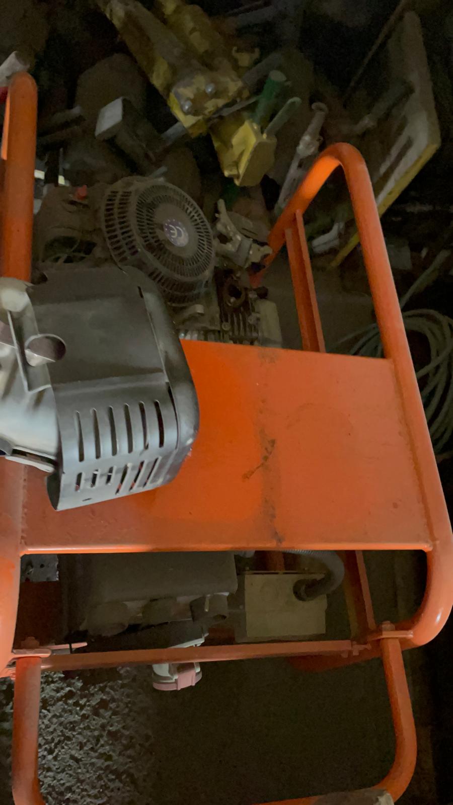 Generador eléctrico portátil de gasolina tipo carretilla profesional