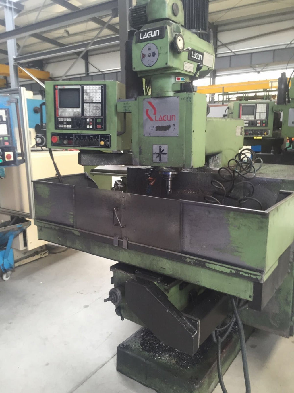 FRESADORA TORRETA LAGUN FTV3 CNC