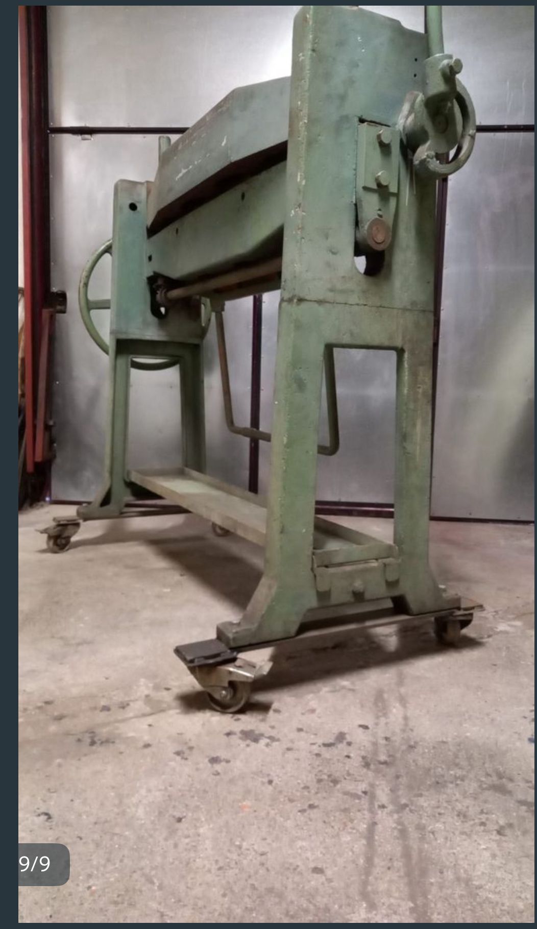 Plegadora Manual de Chapa Ajial 1000 | Fundición Profesional | Ocasión Jubilación