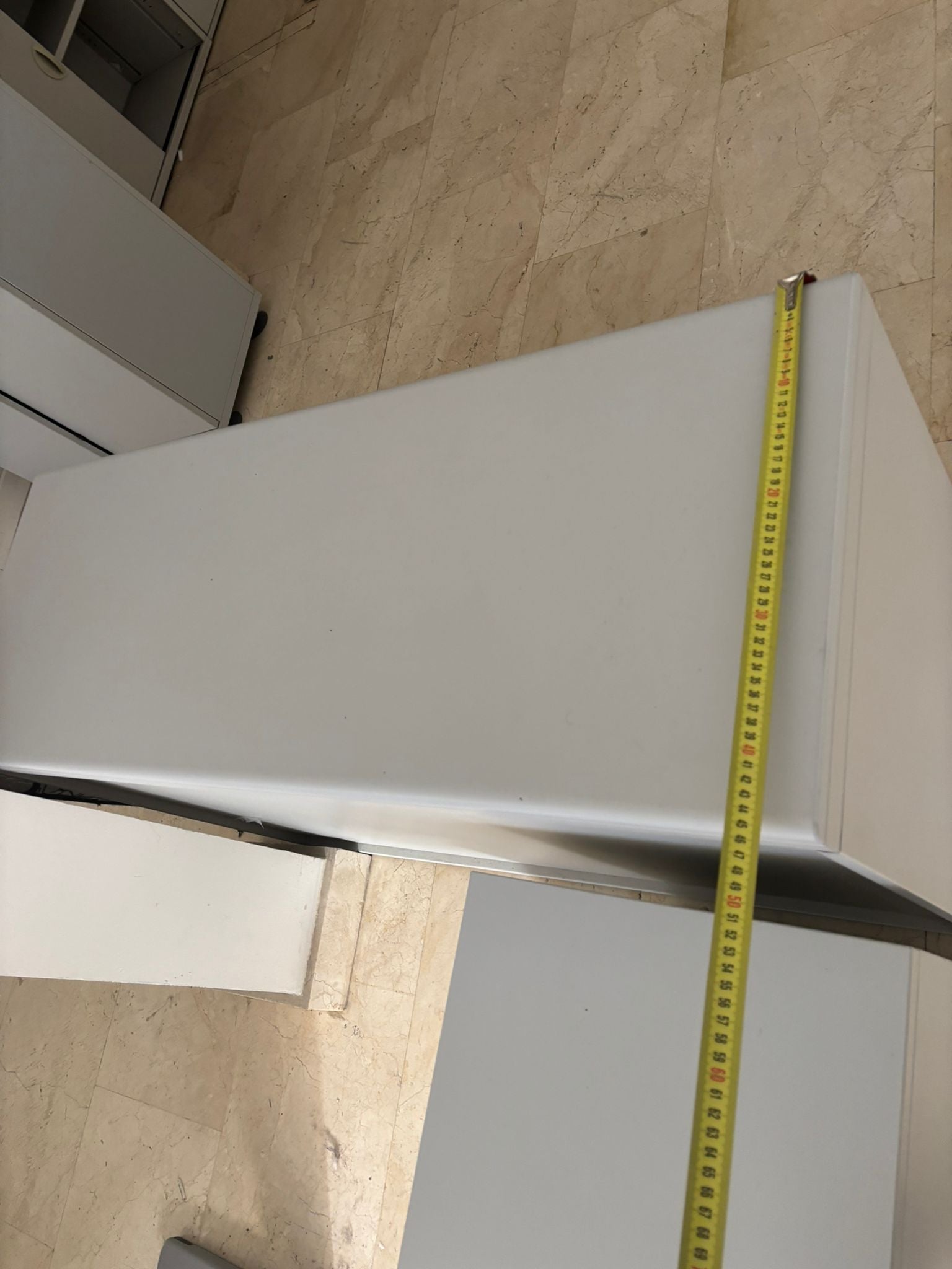 Armario Bajo de Oficina 2 Puertas Gris 87x43cm