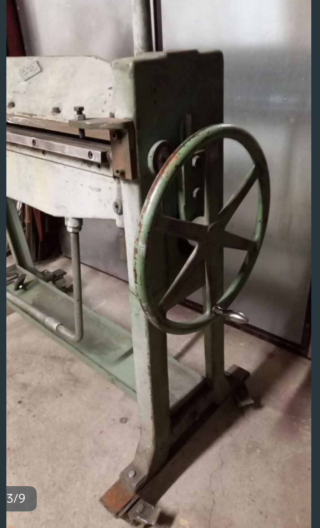 Plegadora Manual de Chapa Ajial 1000 | Fundición Profesional | Ocasión Jubilación