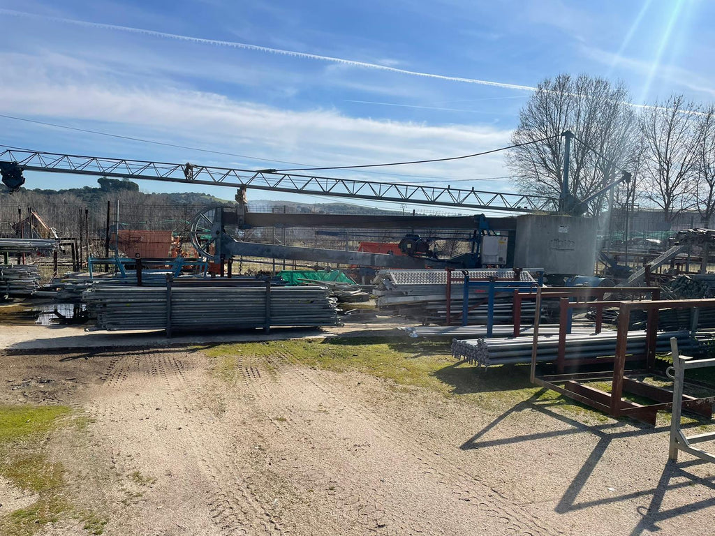 Grúa torre industrial giratoria de construcción profesional