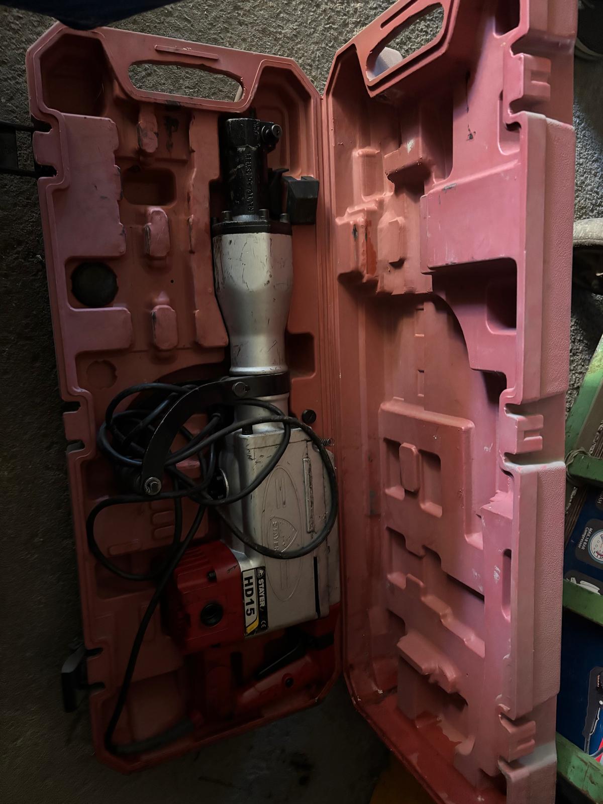Martillo demoledor Stayer HD15 con maletín | Herramienta profesional | Venta por jubilación