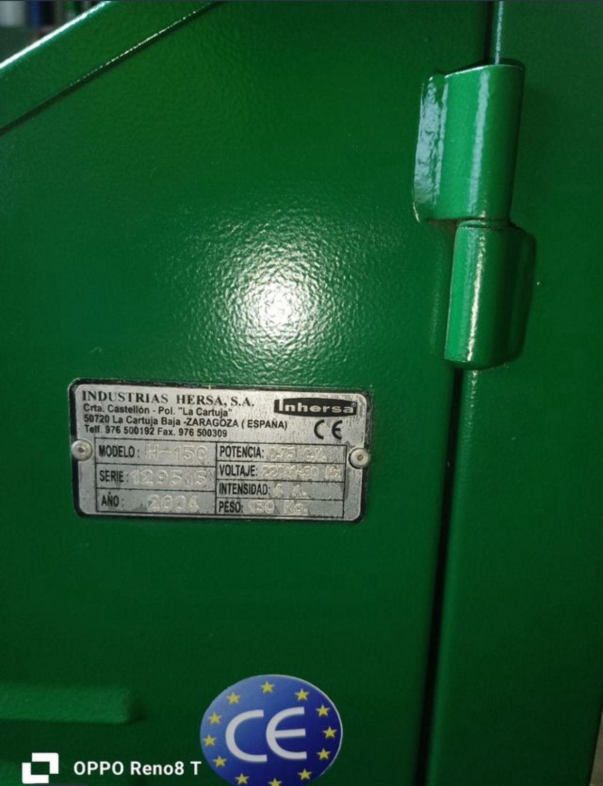 Hormigonera eléctrica Inhersa H-150 profesional 220V