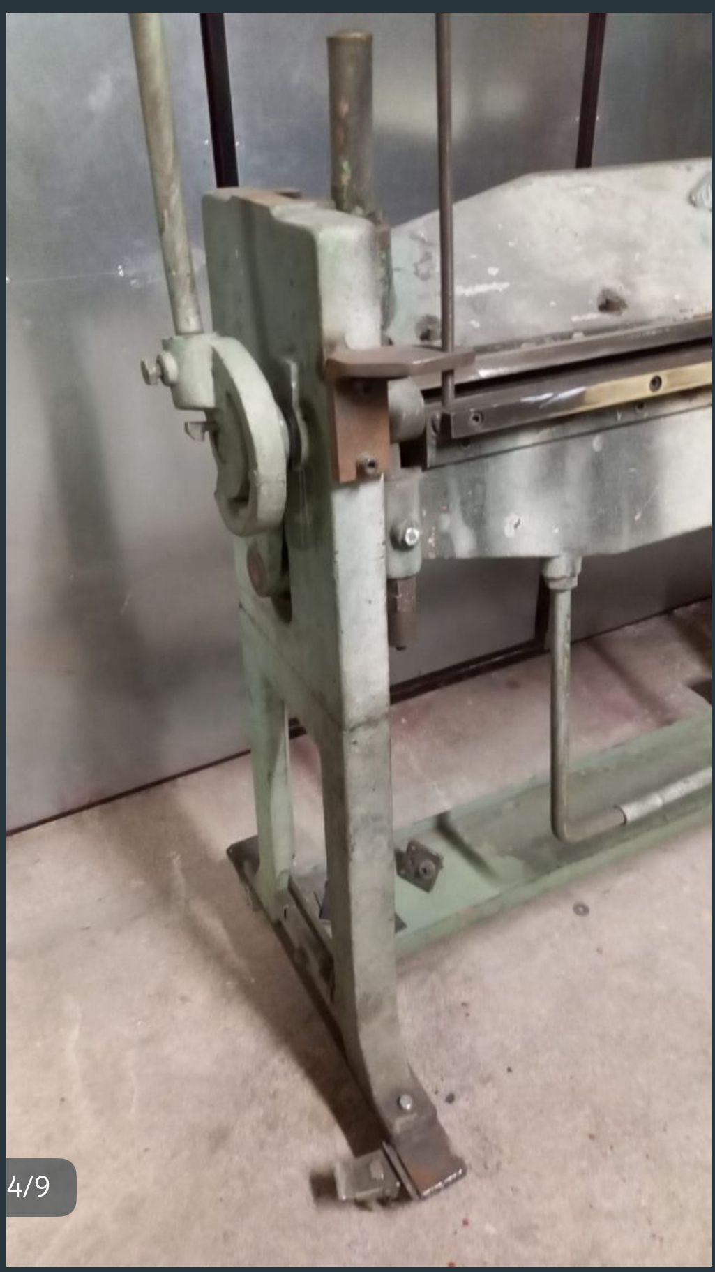 Plegadora Manual de Chapa Ajial 1000 | Fundición Profesional | Ocasión Jubilación