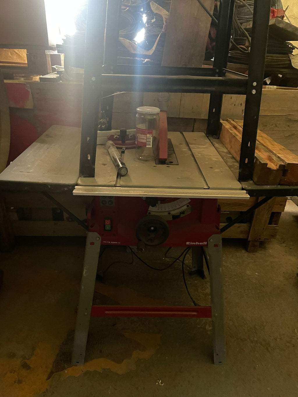 Sierra circular de mesa Einhell TC-TS 2025 U 2000W profesional