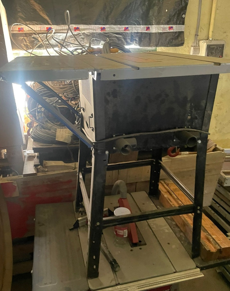 Mesa de corte circular estacionaria profesional con aspiración