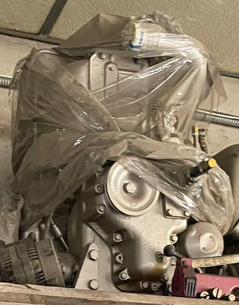 Motor diésel industrial Lombardini con alternador revisado listo para montar