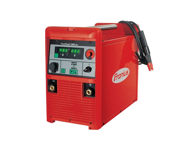 Soldadora Fronius TransPocket 5000 CEL Inverter – Electrodo y TIG – Revisada