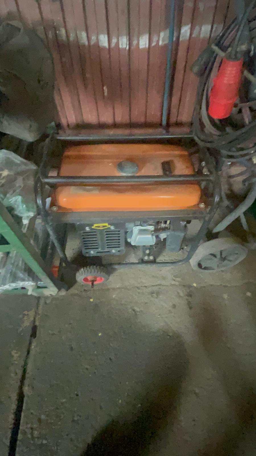 Generador eléctrico de gasolina gran formato profesional alta potencia