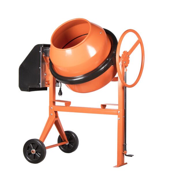 Hormigonera Bricolaje Pre-montada con Motor Eléctrico 125L