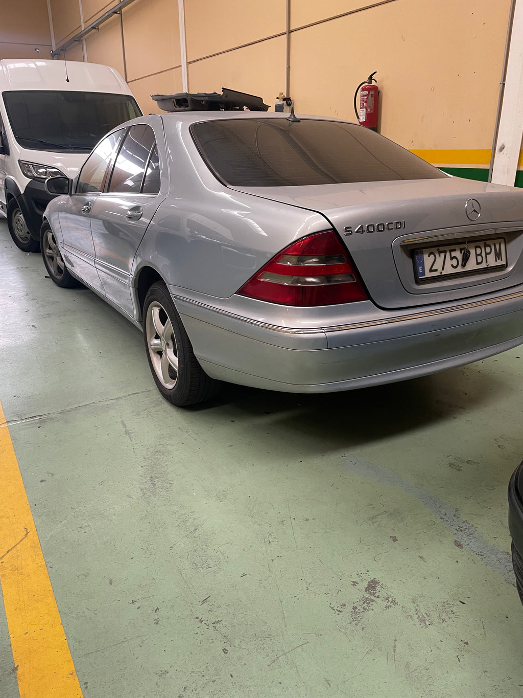 Mercedes-Benz Clase S S400 CDI sedán de lujo interior cuero techo solar