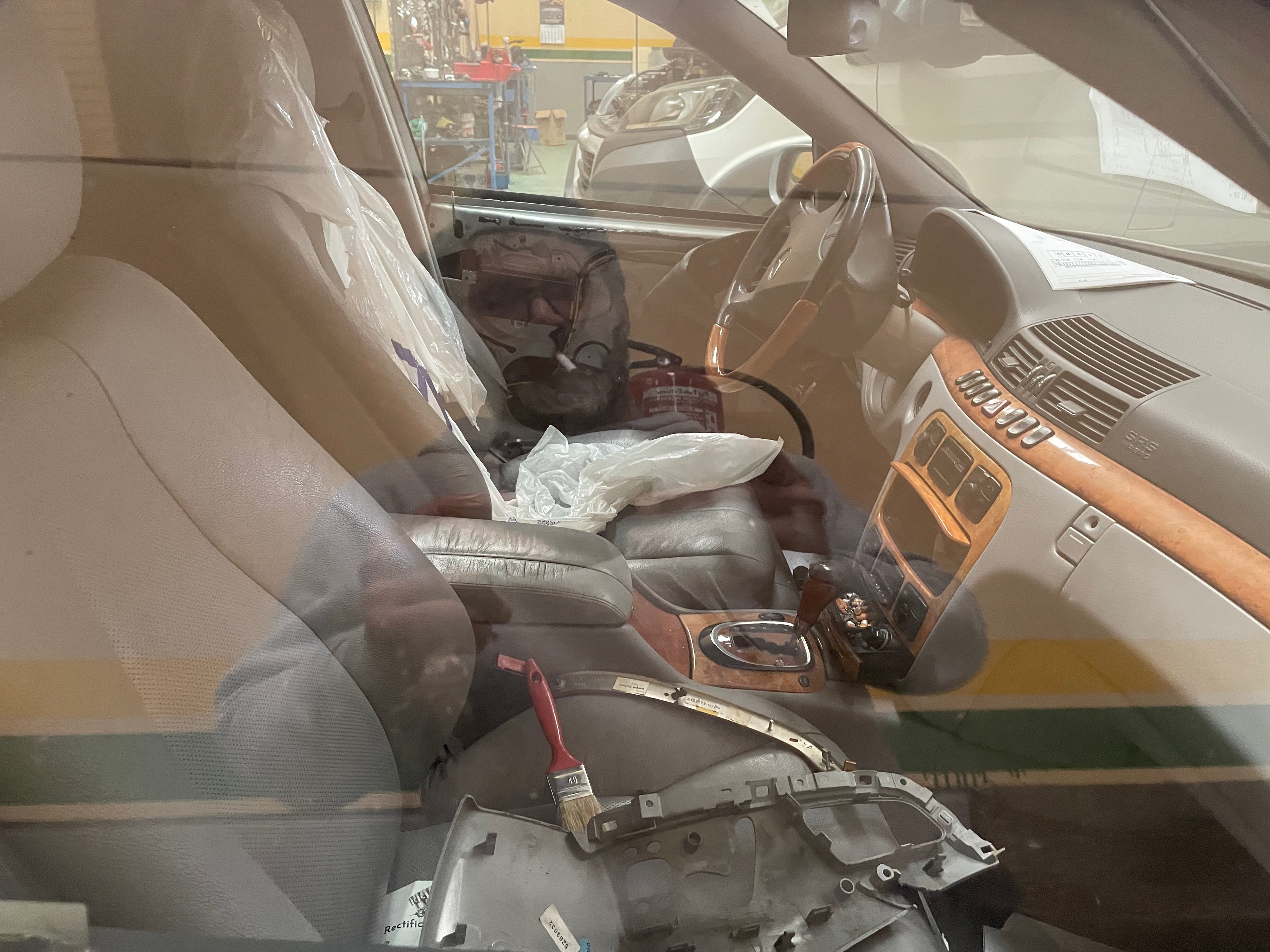 Mercedes-Benz Clase S S400 CDI sedán de lujo interior cuero techo solar