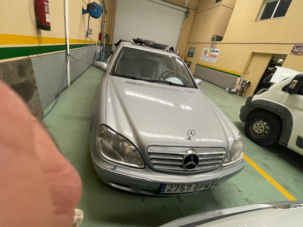 Mercedes-Benz Clase S S400 CDI sedán de lujo interior cuero techo solar