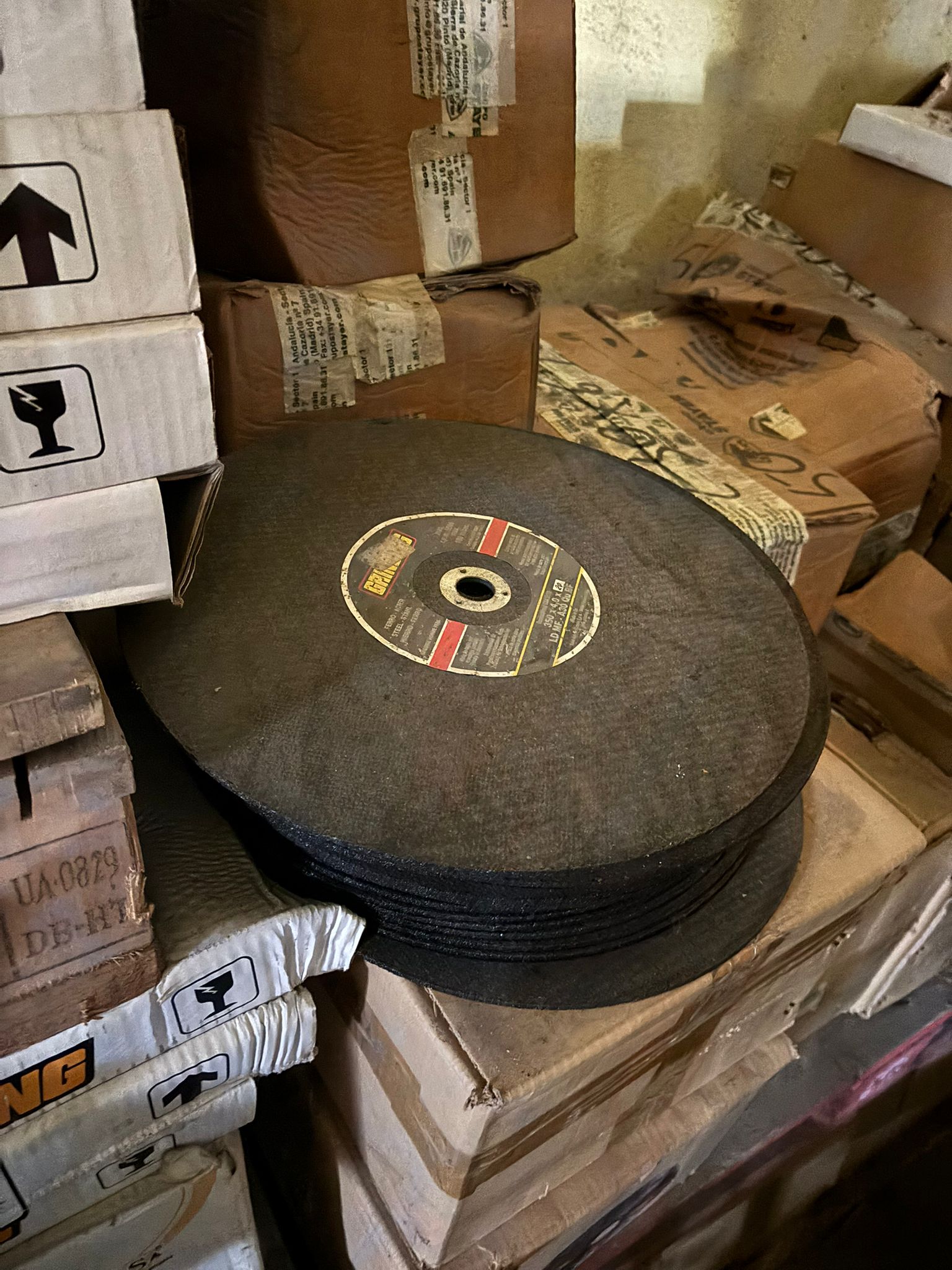 Disco de Corte Abrasivo Grinding 230 x 2.0 x 22.23 mm - Profesional