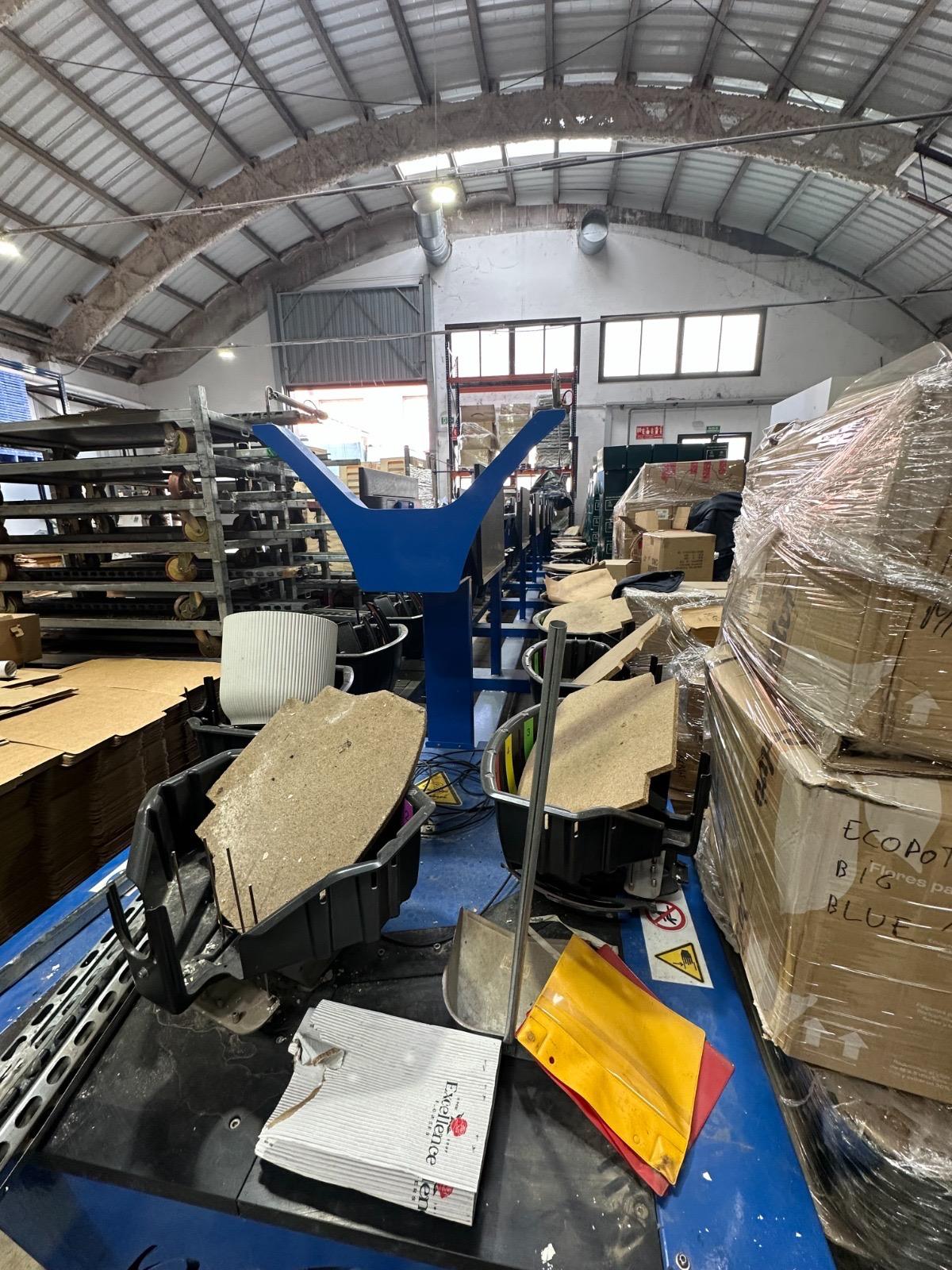 MAQUINA DE RAMOS MECAFLOR MBV 12M-16 | 1.200 Ramos/Hora | Producción Floral Industrial | Ocasión