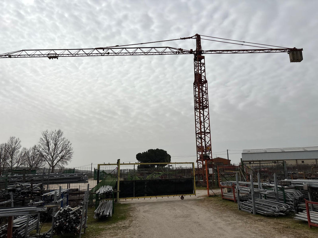 Grúa torre industrial giratoria de construcción profesional