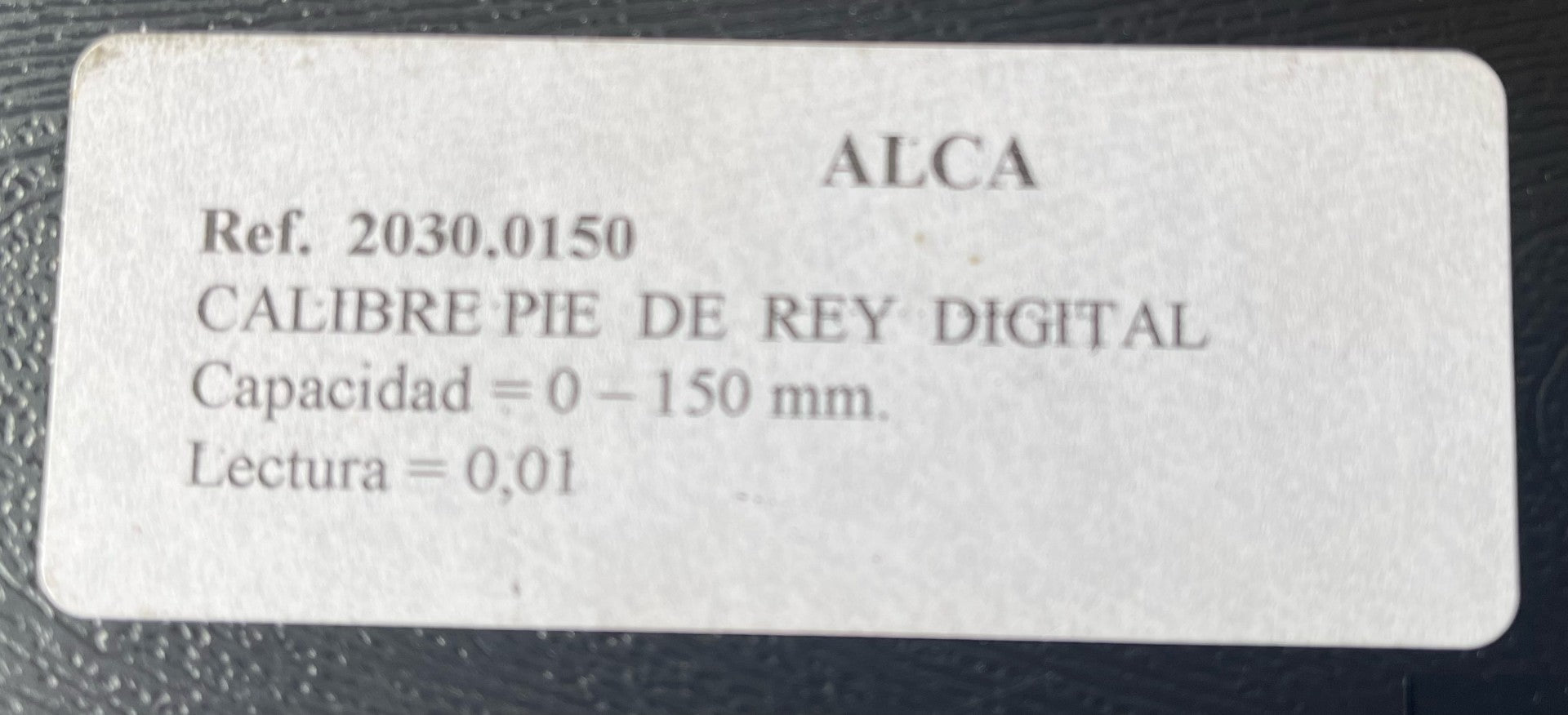 Calibre pie de rey digital ALCA 150