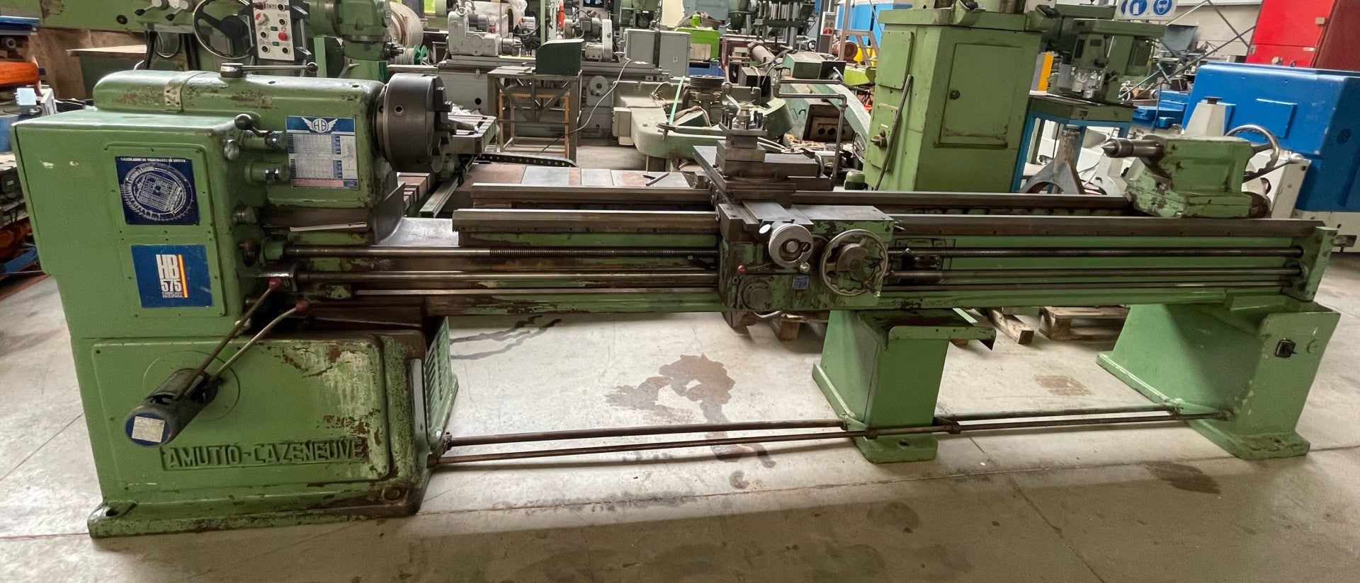 Torno AMUTIO-CAZENEUVE HB575/3000