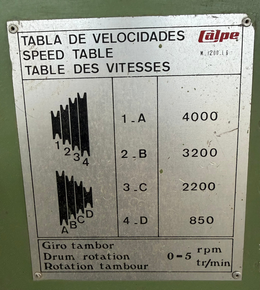 Torno lijador CALPE M1200 L6