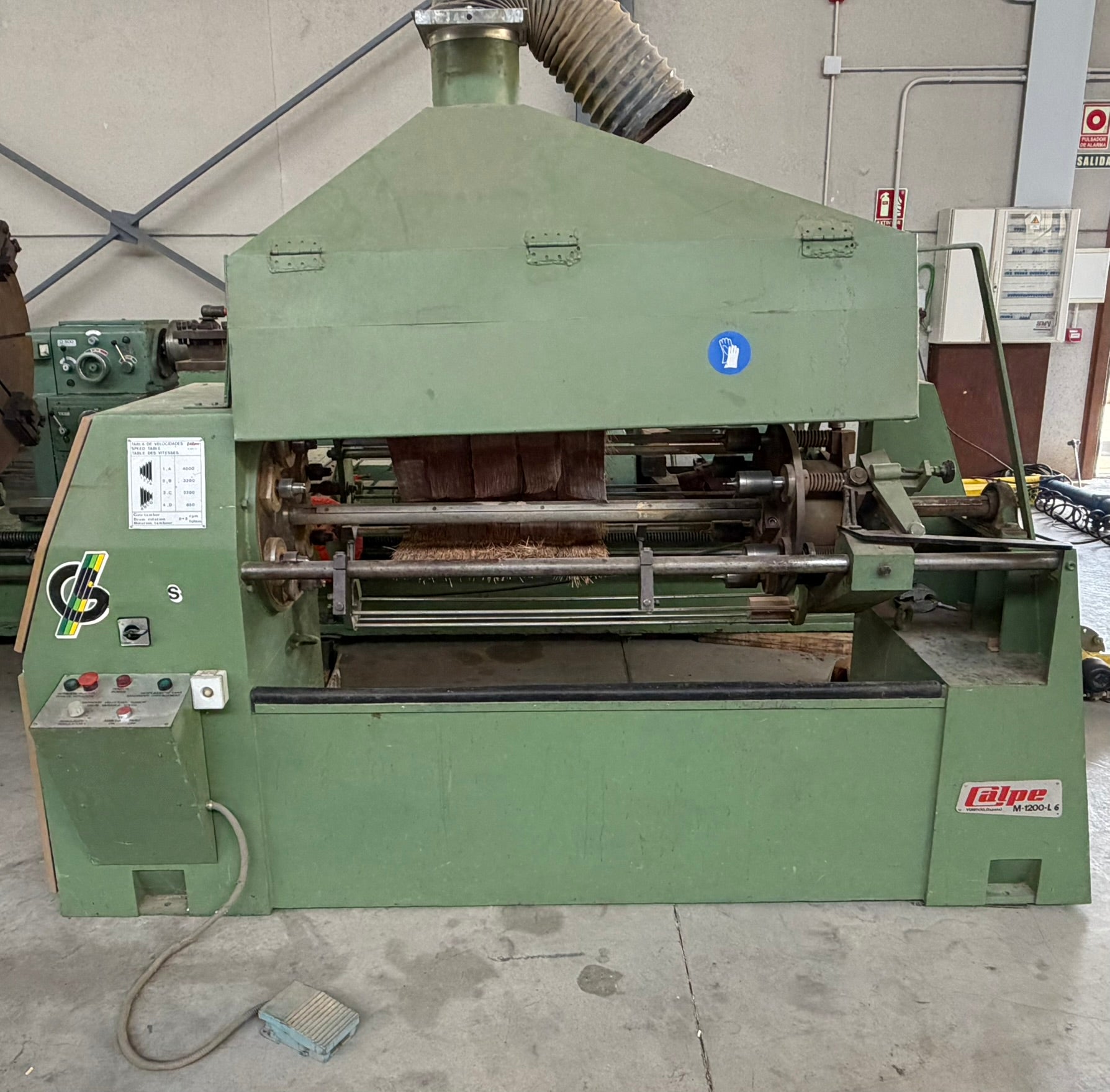 Torno lijador CALPE M1200 L6