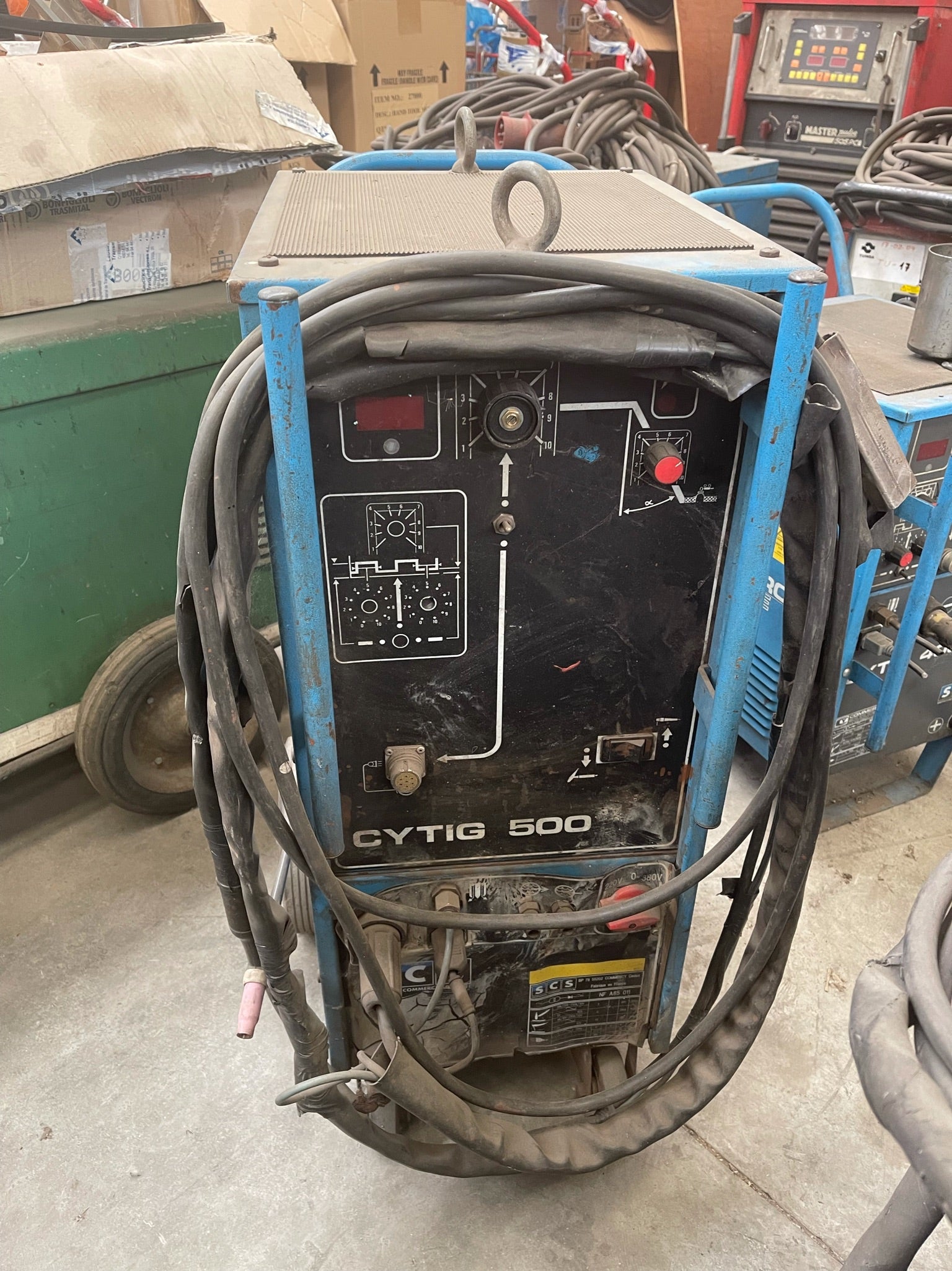 Máquina de soldar COMMERCY SOUDURE CYTIG 500 A