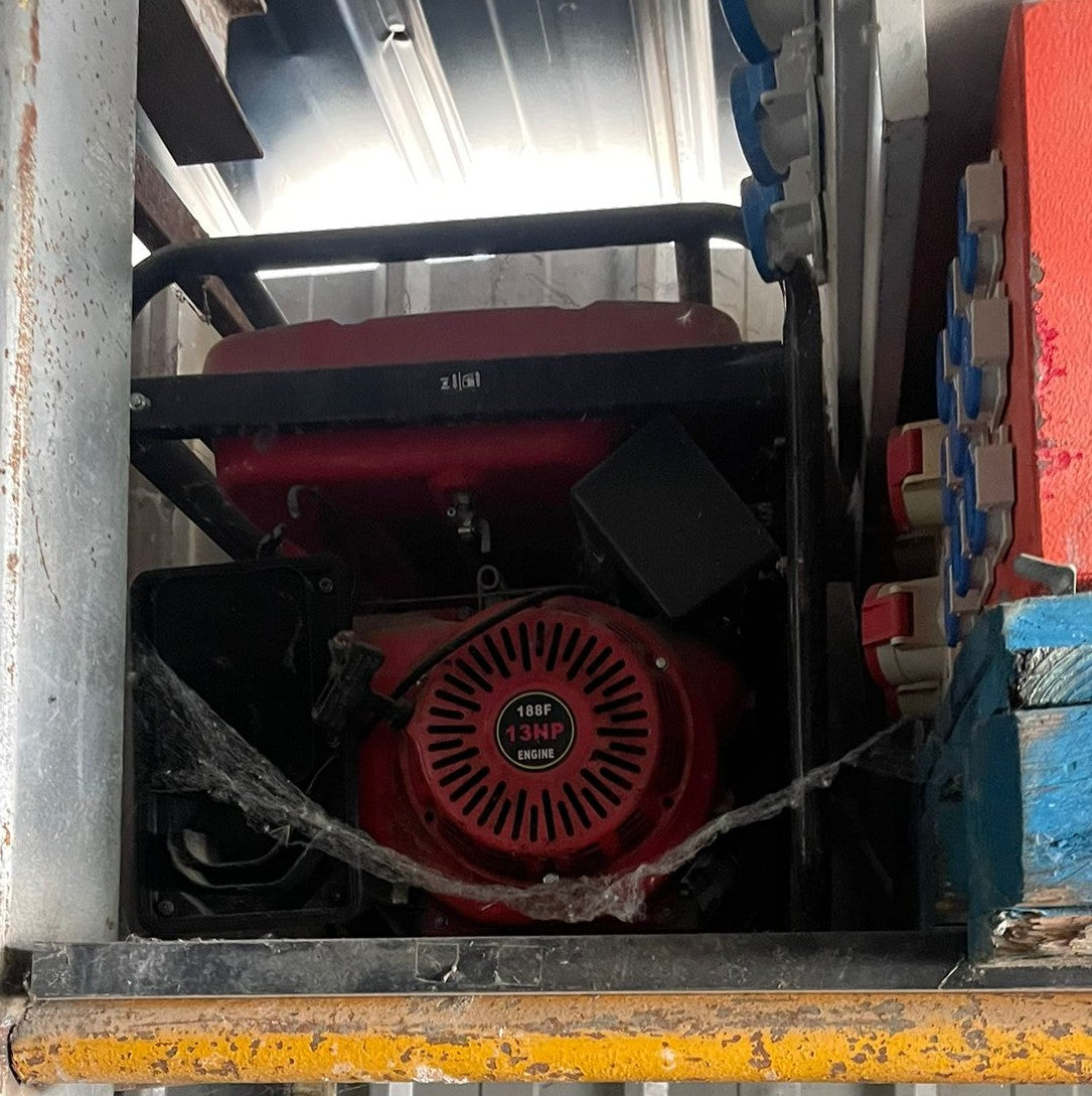 Generador eléctrico de gasolina con motor 188F profesional