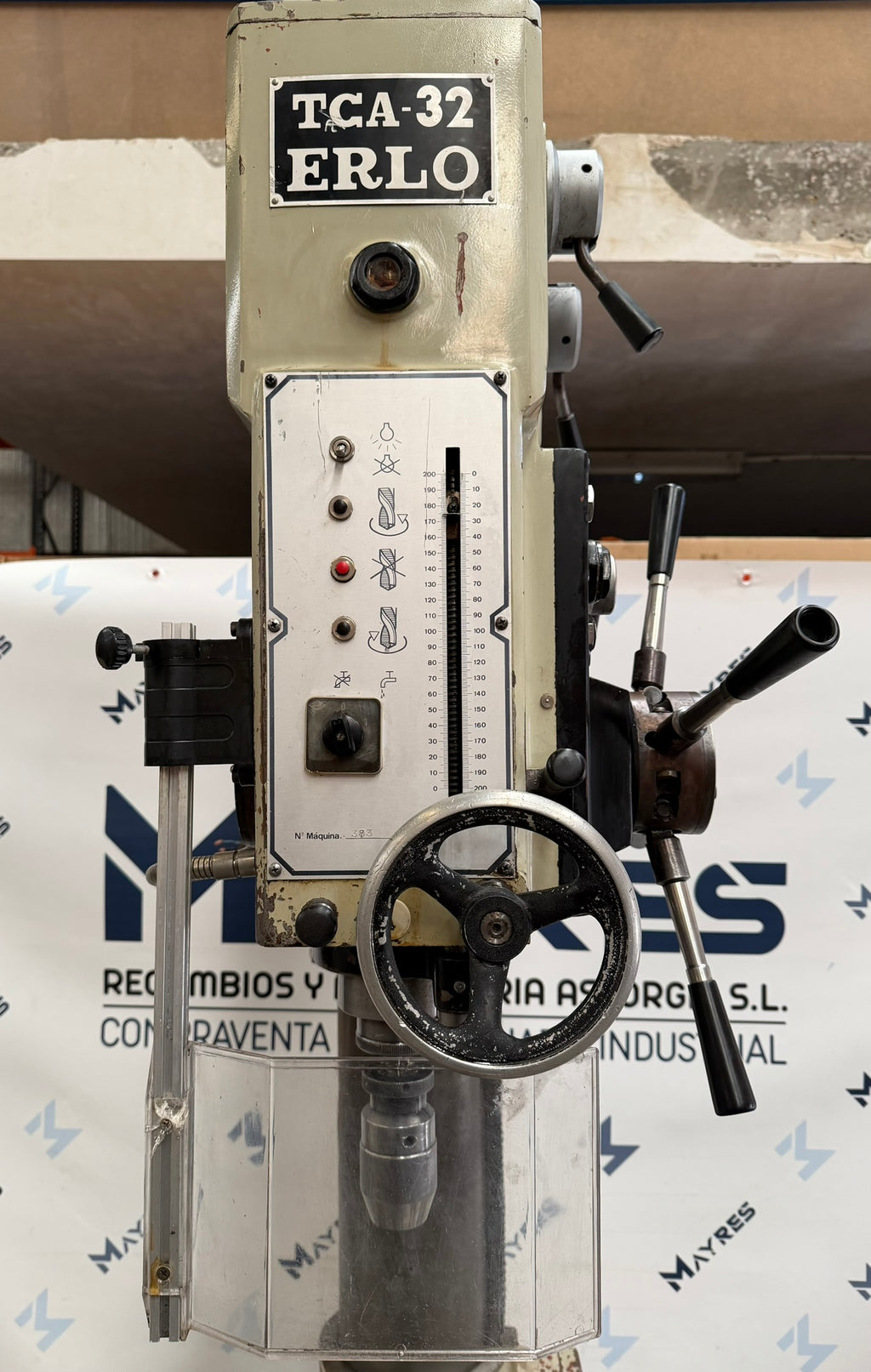 Taladro columna ERLO TCA-32