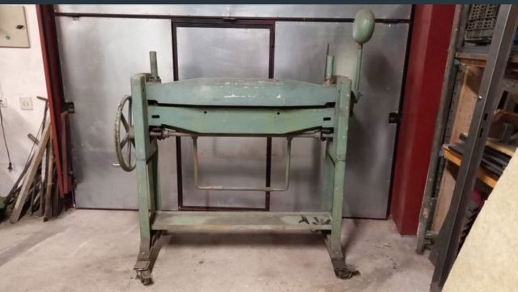 Plegadora Manual de Chapa Ajial 1000 | Fundición Profesional | Ocasión Jubilación