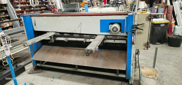 Lote Durma: Cizalla Automática 2 Metros + Plegadora Manual de Chapa Profesional
