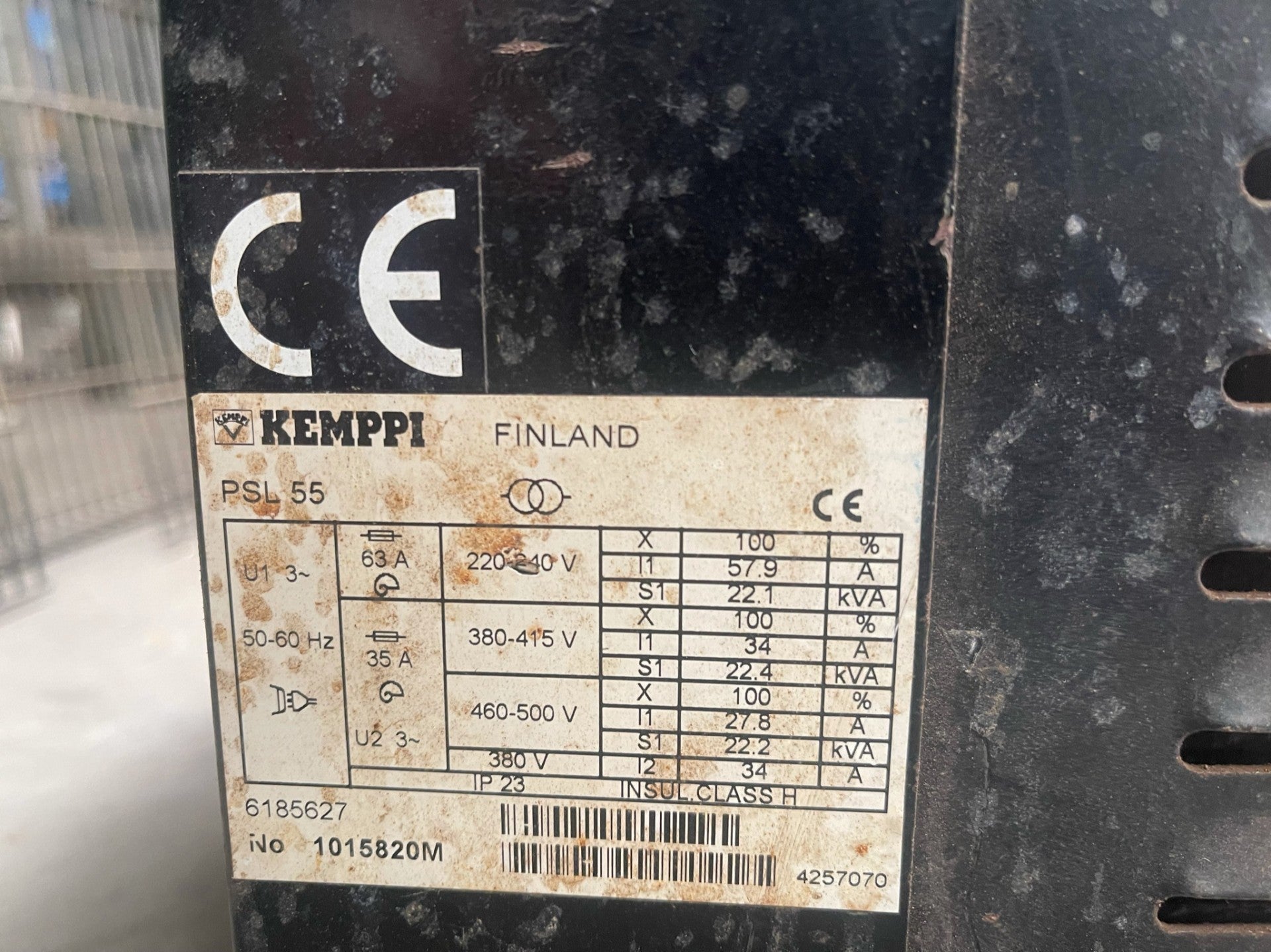 Transformador KEMPPI PSL 55