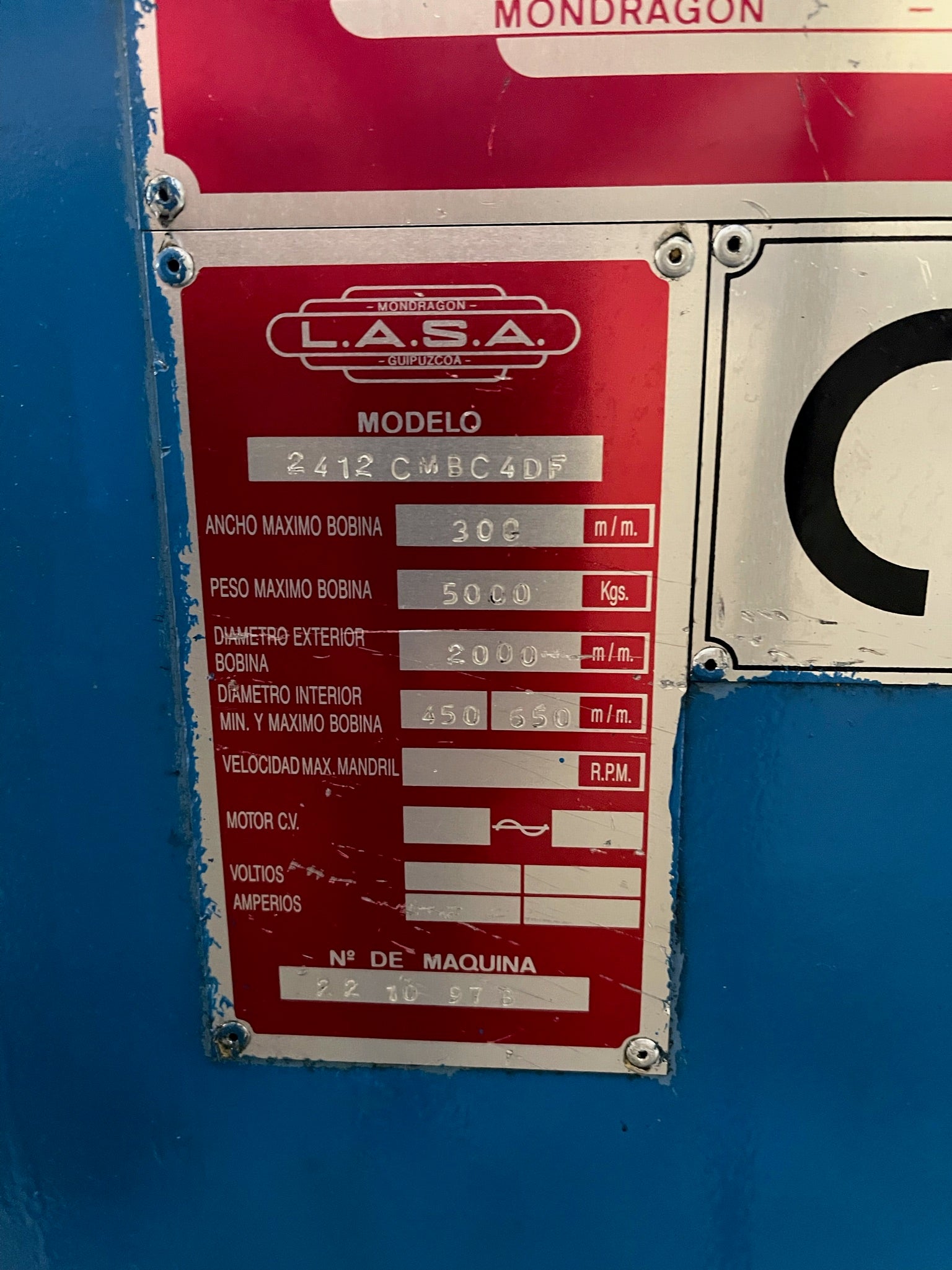 Devanadora doble cabezal LASA