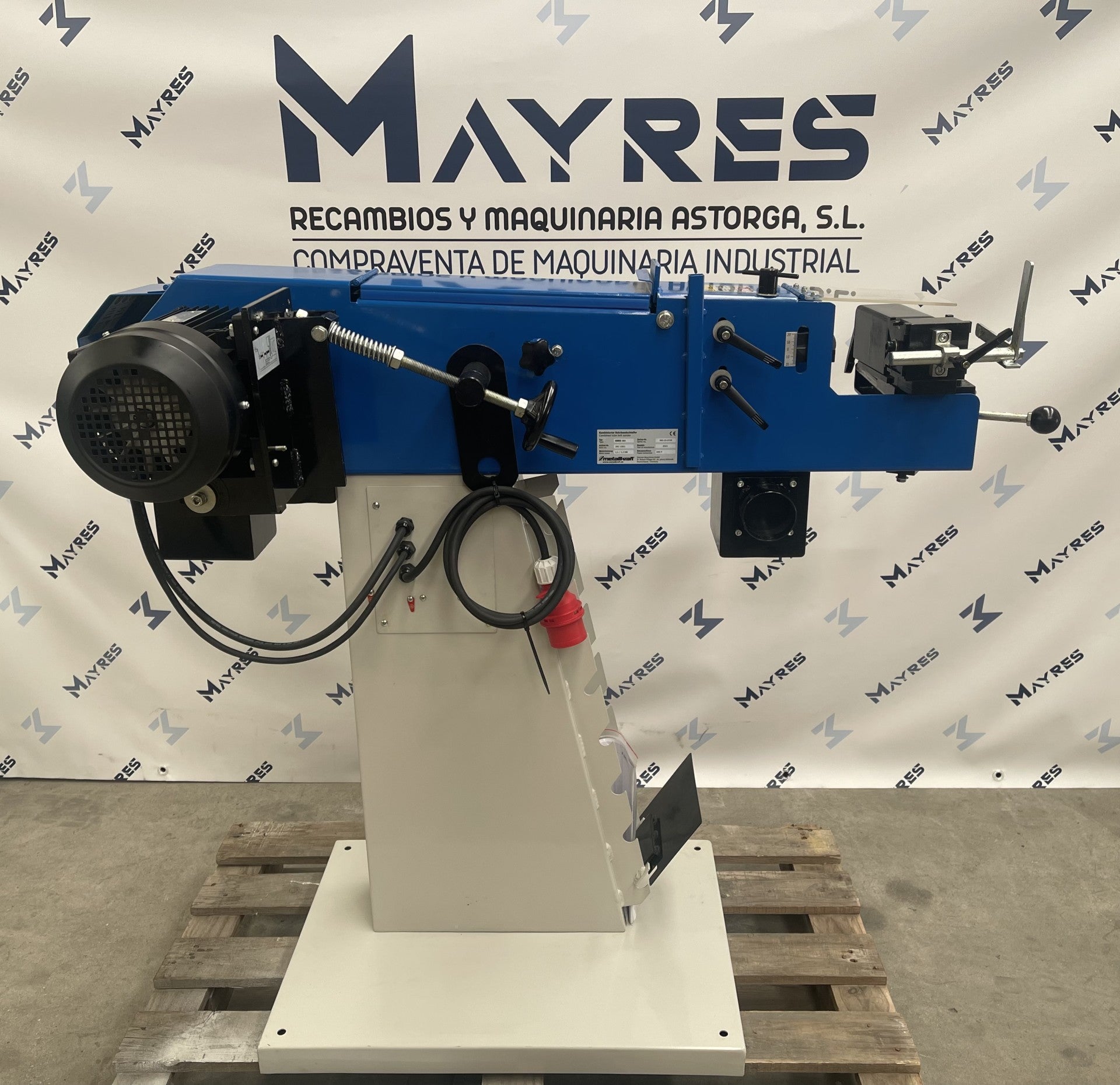 Lijadora de banda METALKRAFT KRBS 101