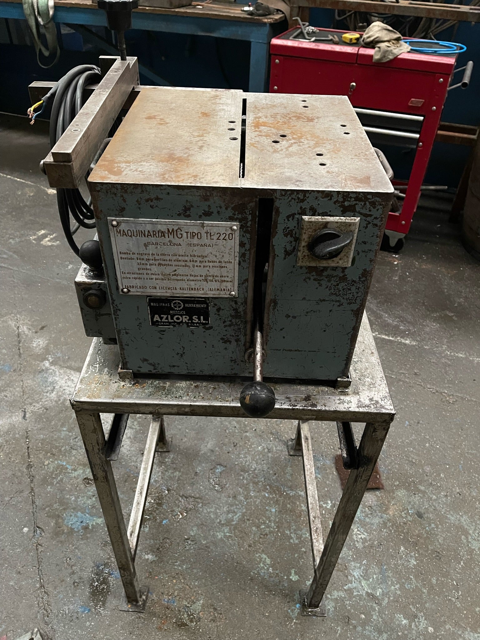 Tronzadora de Aluminio MG TL-220