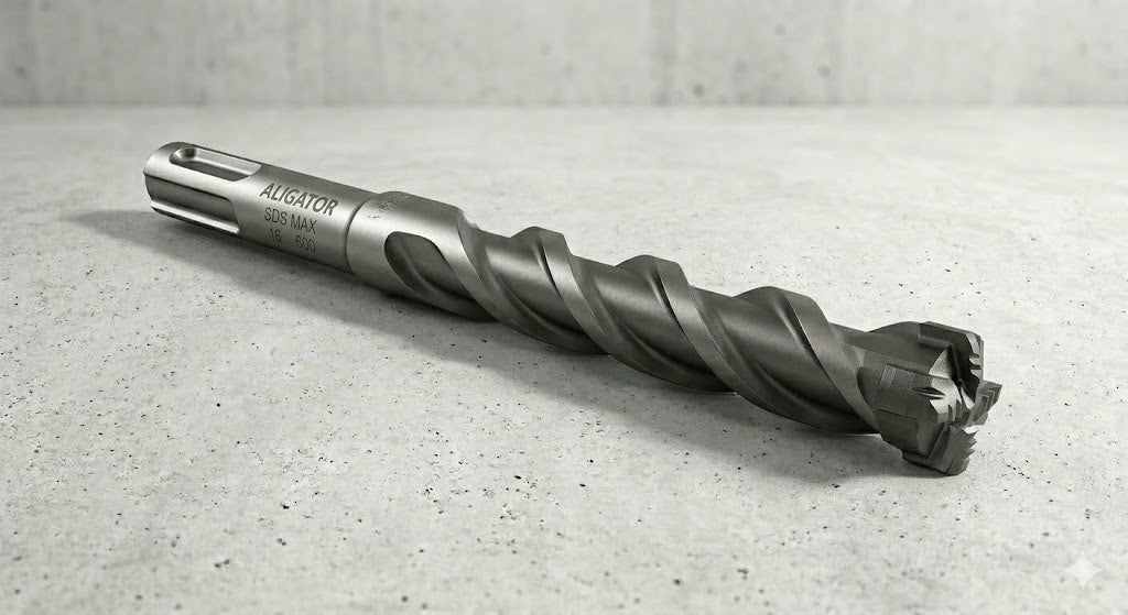 Broca Aligator SDS-Max 4 filos (16x600 mm)