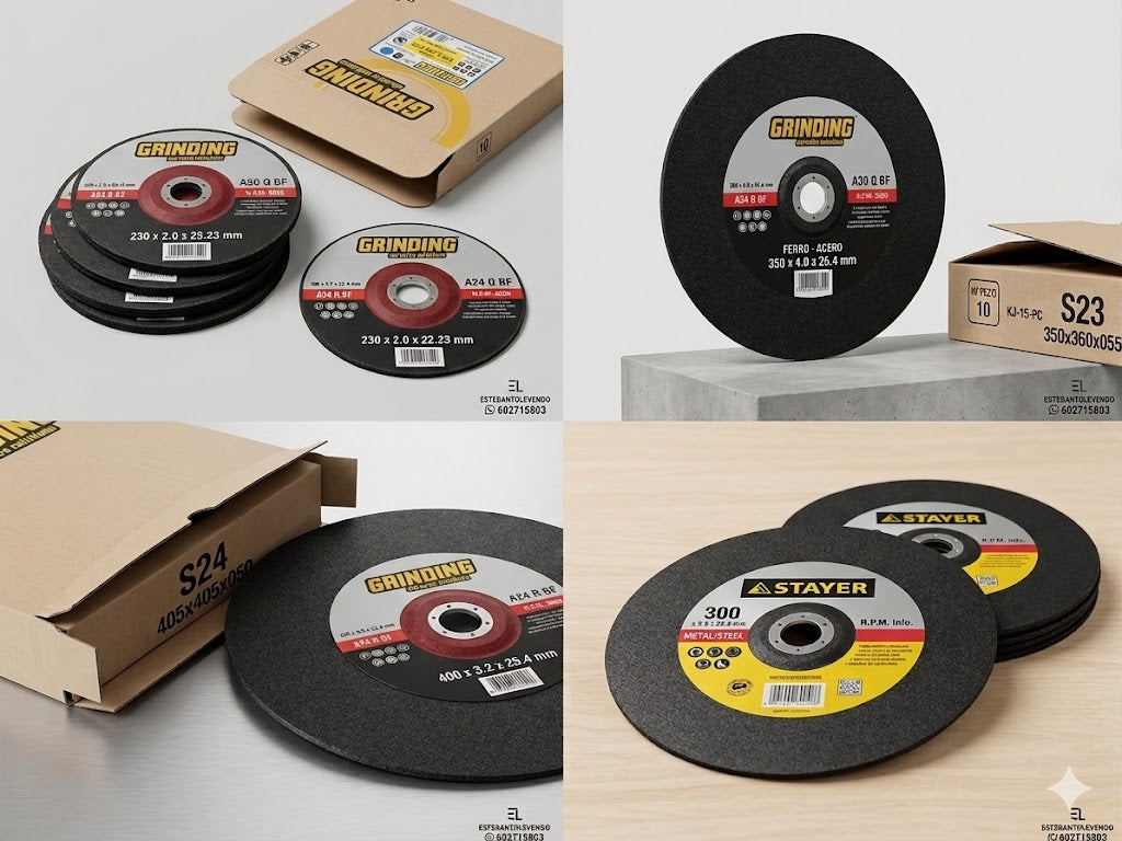 Disco de Corte Abrasivo Grinding 230 x 2.0 x 22.23 mm - Profesional