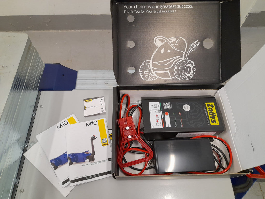 Tractor arrastrador eléctrico ZALLYS M10